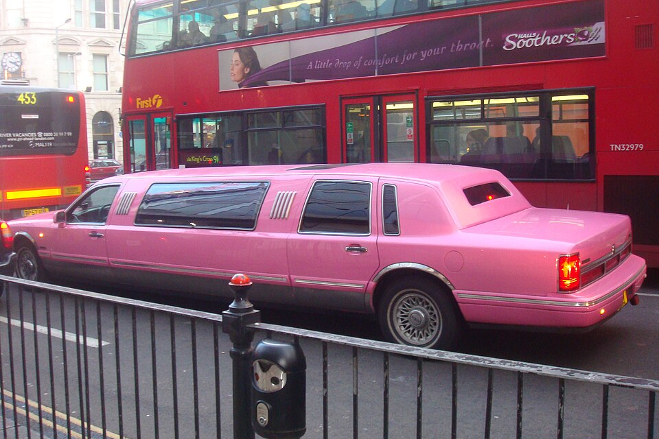 Pink Hummer Limo